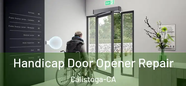 Handicap Door Opener Repair Calistoga-CA